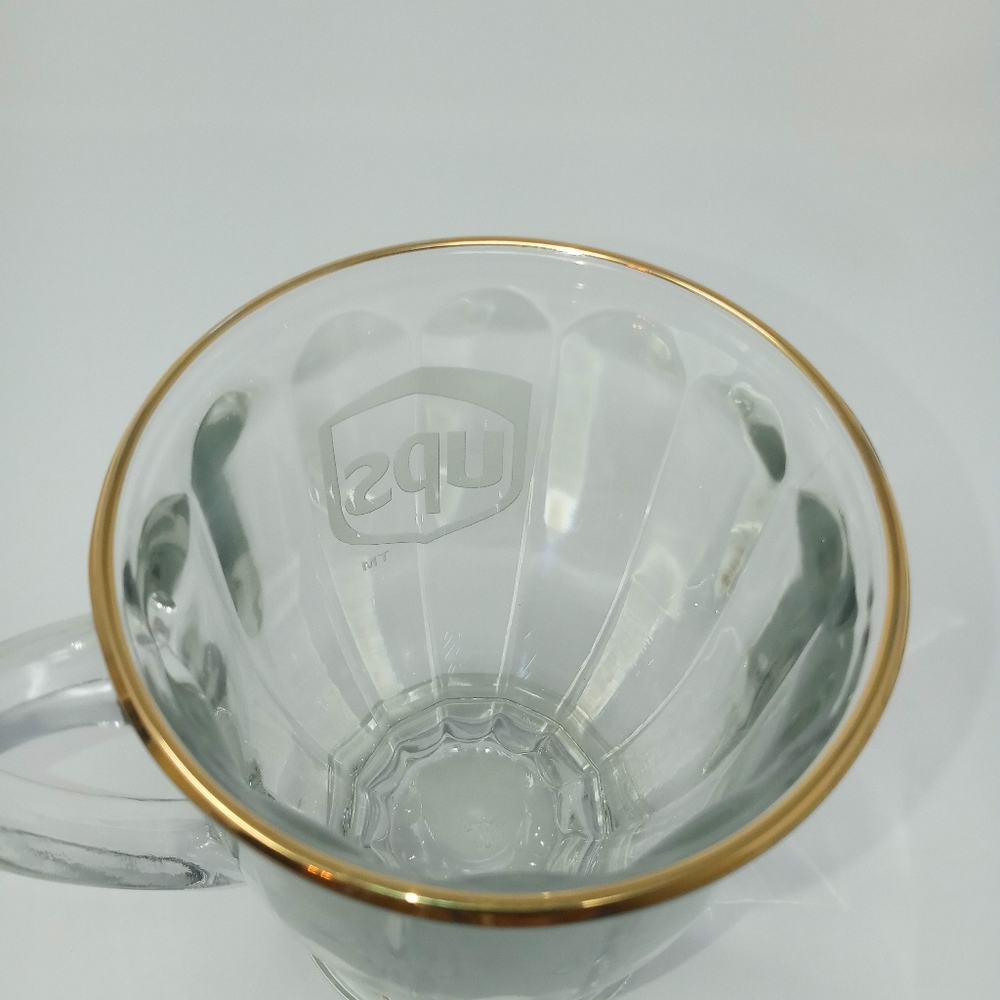 UPS Glass Mug - Picture 3 of 4
